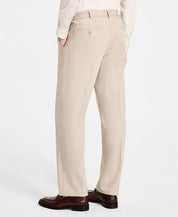 Tommy Hilfiger Mens Modern fit Dress Pants 40 / 32 Tan Beige Stretch