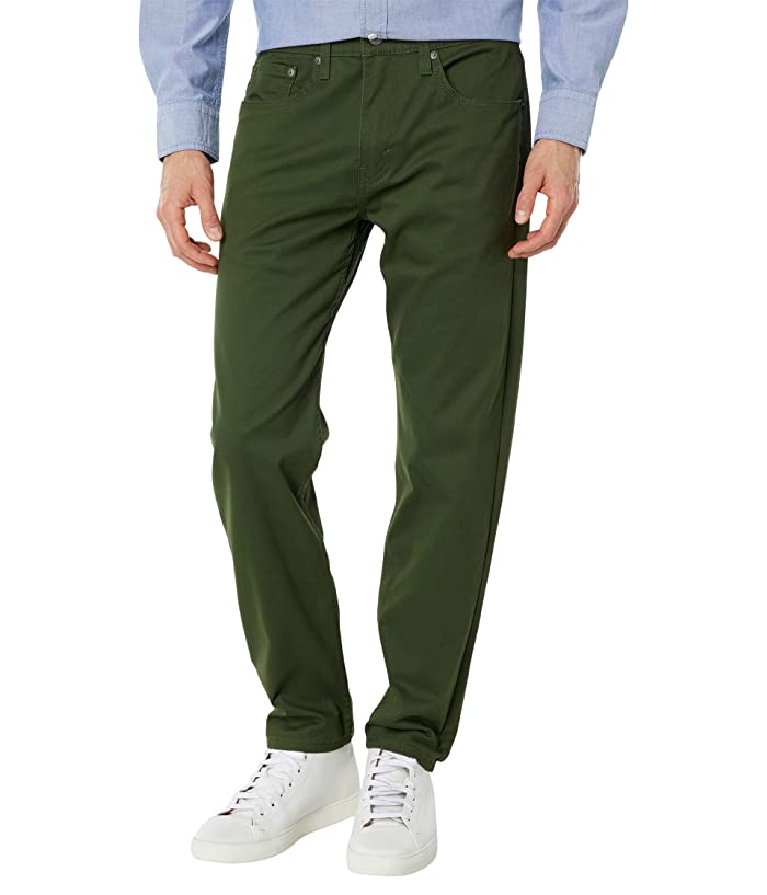 Levi's Mens Regular fit Casual Pants 36 / 30 Green Solid