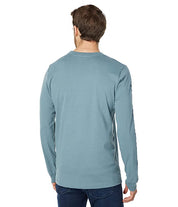 The North Face Sleeve Hit Longsleeve Tshirt For Men  Goblin Blue  L  Dark Blue Large