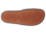 Quiksilver Mens Rivi Wordmark Slide Shoes Gray 11D