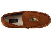 Polo Ralph Lauren Mens Declan Boston Tan Moccasin Slippers Size 9