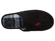 Ralph Lauren Polo Klarence Pop Color Logo Slipper Black  13