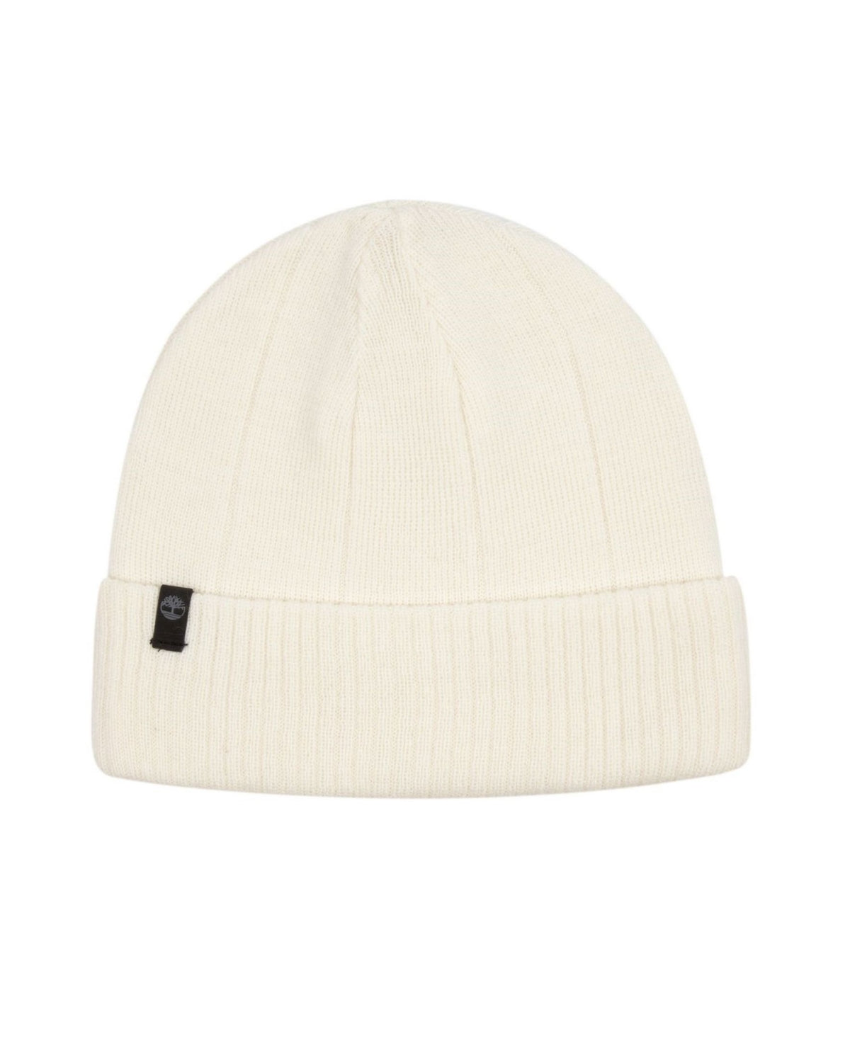 Timberland Men's Ribbed Watch Cap Natural White Osfa