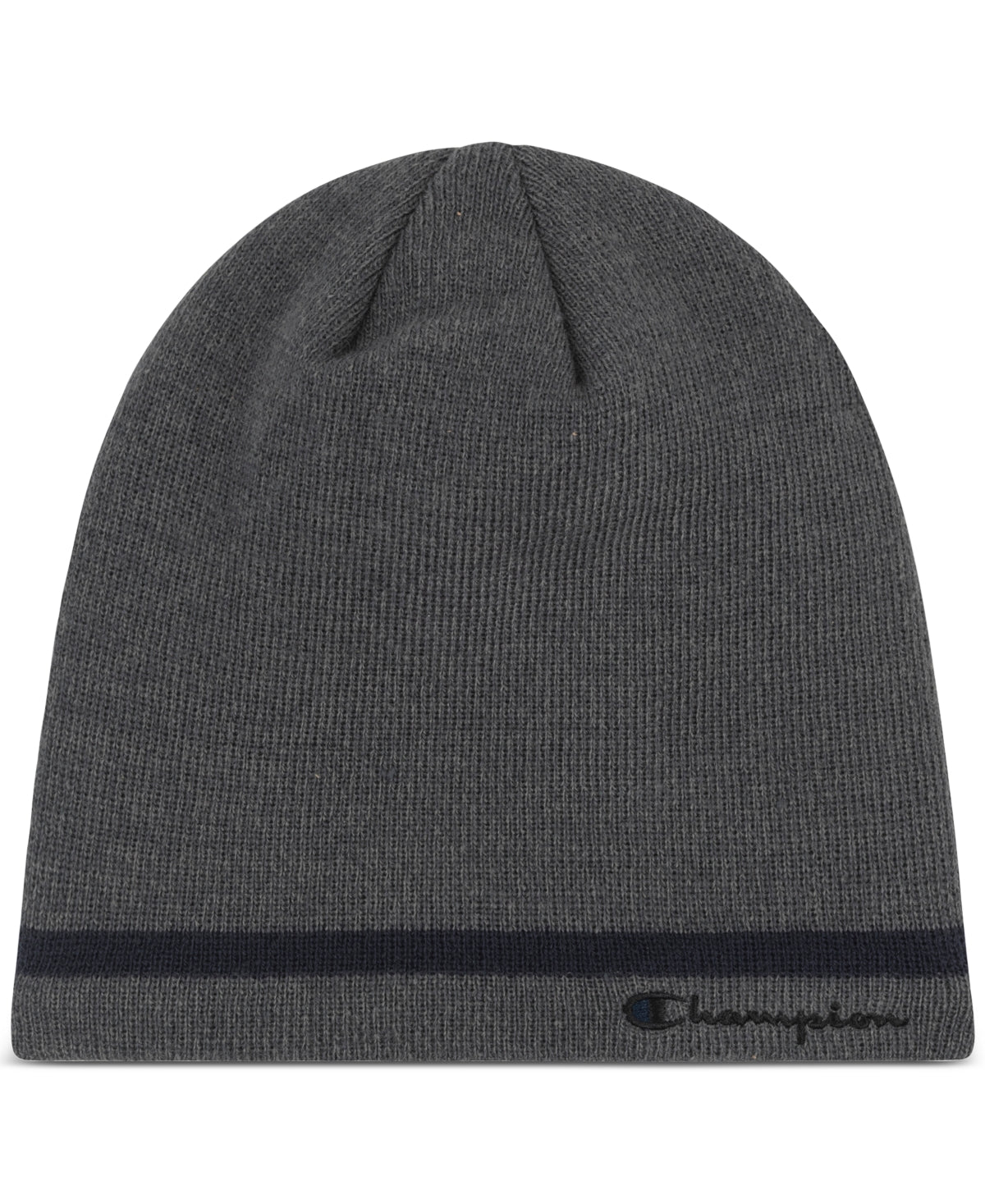 Champion Men's Foxhill Fleece Lined Beanie Hat Grey Black