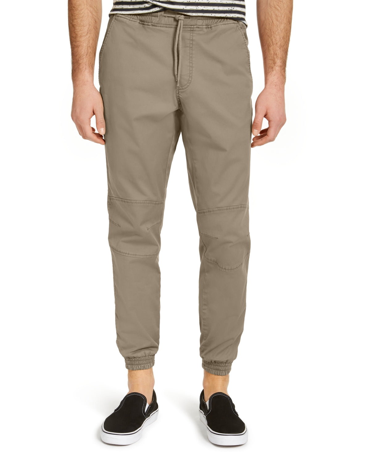 Sun + Stone Men's Articulated Jogger Pants Rustic Khaki 2XL