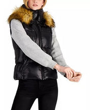 S13 Womens Down Vest Snowcat Medium Black NO HOOD