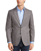 Nautica Mens Modern fit Sport Coat Blazer 40 R Grey Stretch
