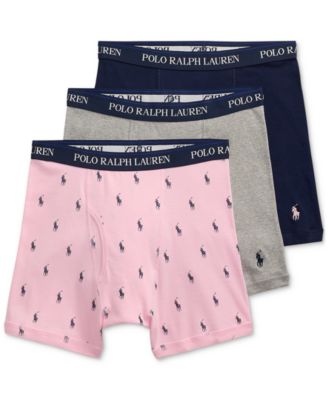 Polo Ralph Lauren Mens Cotton 3 Pack Boxer Briefs XL