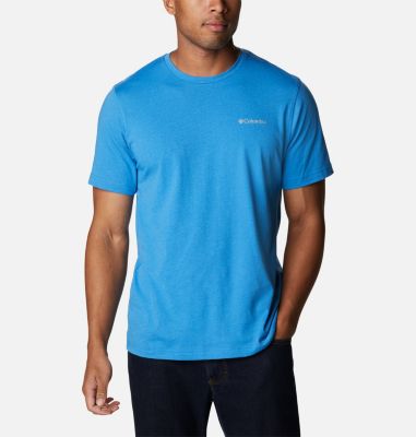 Columbia Mens Thistletown Hills T shirt Blue XL