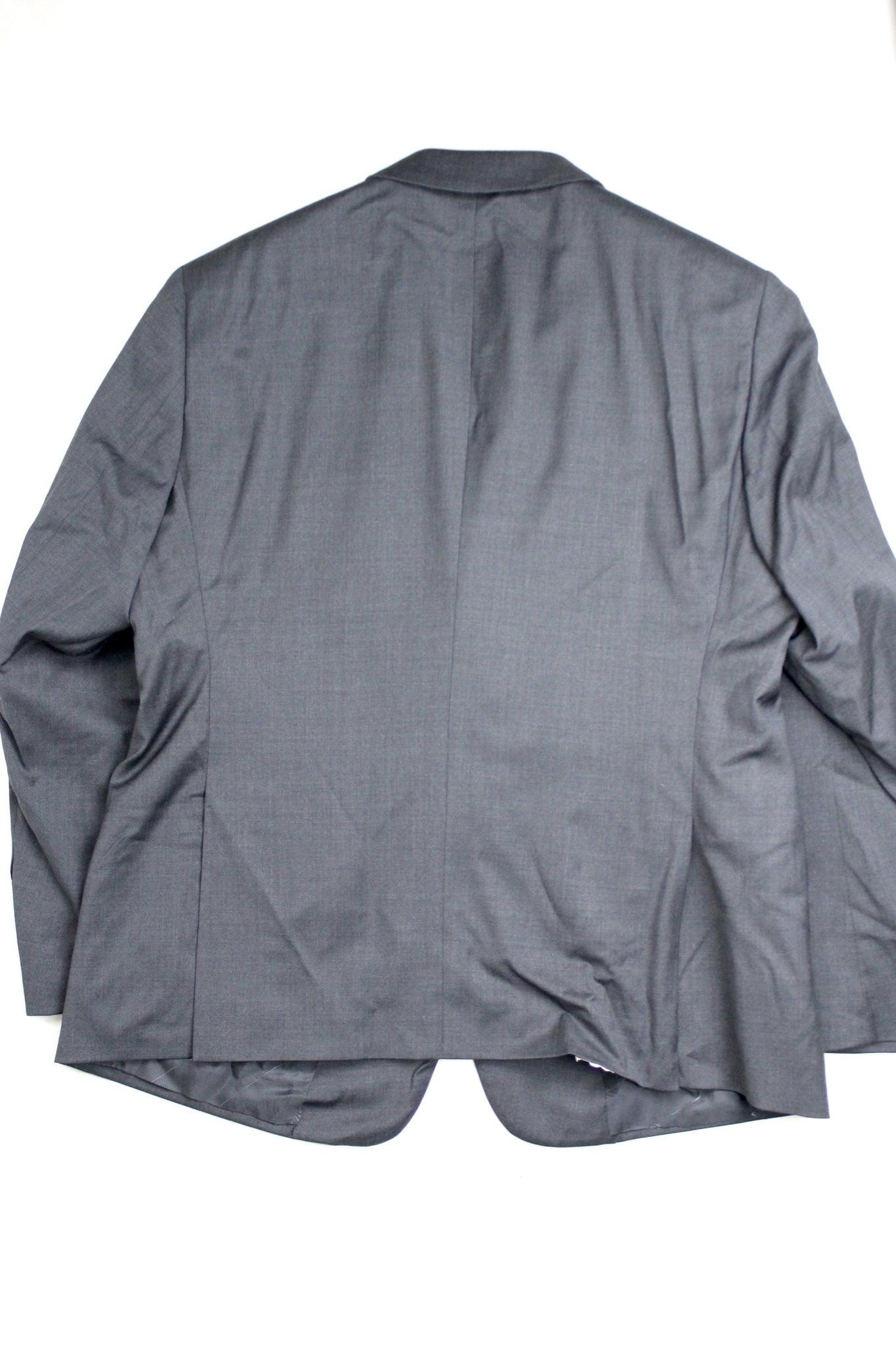 A|x Armani Exchange Mens Slim fit Suit Jacket Blazer 38 R Grey Solid