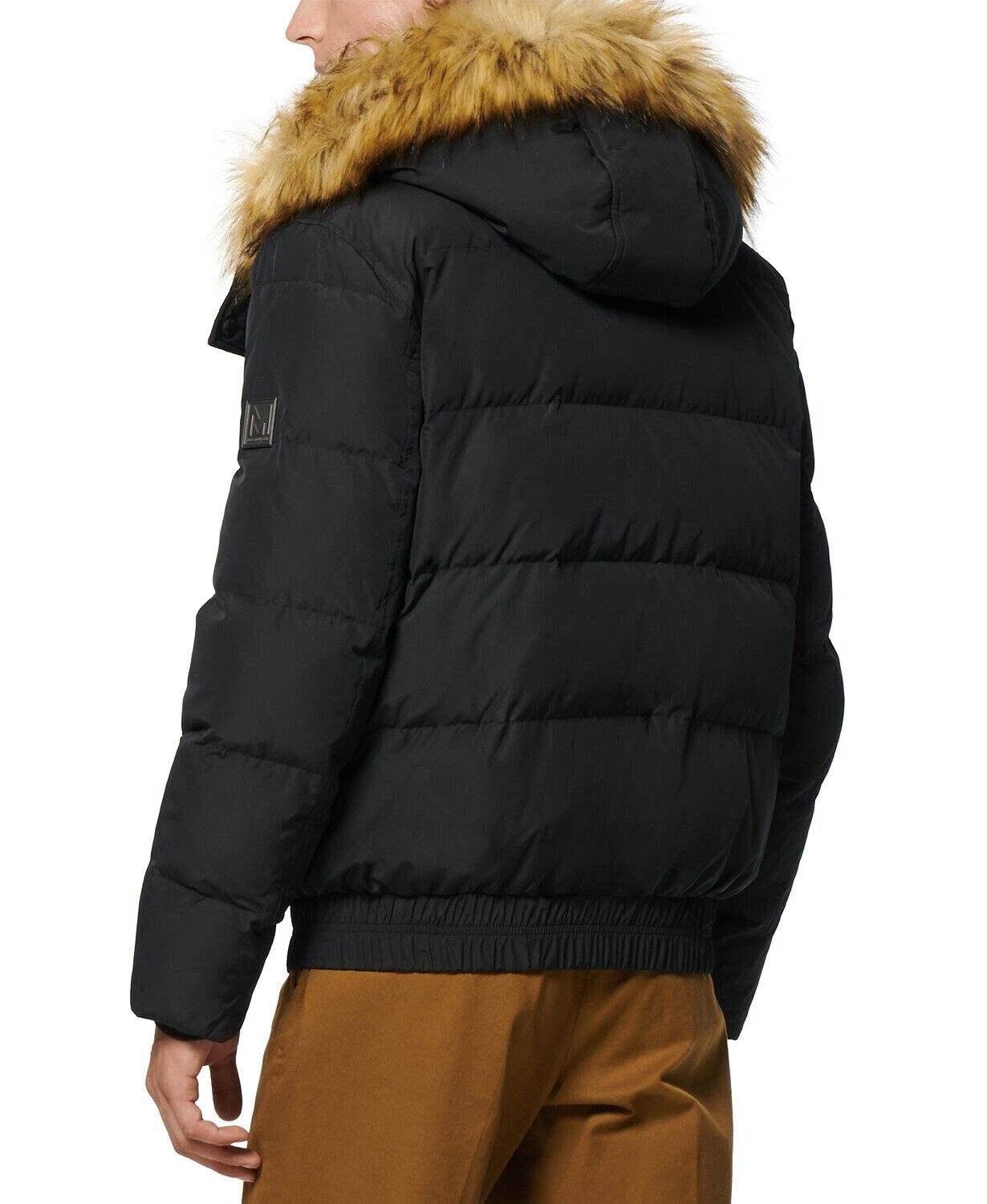 Marc New York Men's Umbra Bomber Jacket XL Coat Black