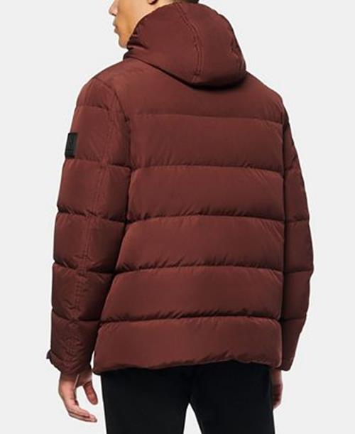 MARC NEW YORK Men's Montrose Water Resistant Quilted Coat XL Oxblood Red
