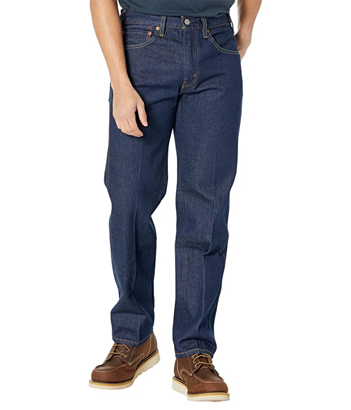 Levi's Men's Western Fit Straight Leg Jeans  Born To Ride Dark Blue 32 X 30