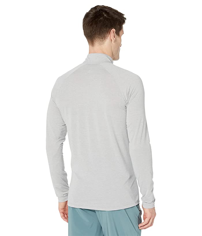 North Face Men's Wander Quarter-Zip Pullover Light Sweatshirt Medium Light Grey