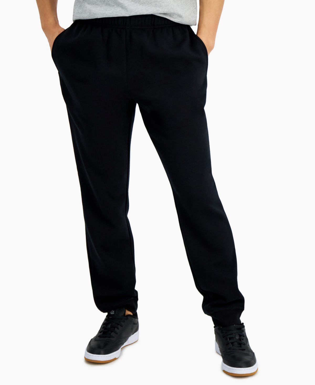Id Ideology Men's Joggers Deep Black Size Medium