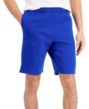 ID Ideology Mens Fleece Shorts Deep Blue Large