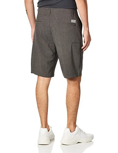 Volcom Men's Kerosene 21" Hybrid Chino Shorts Size 29 Charcoal Grey