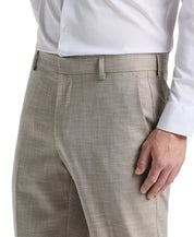 Perry Ellis Mens Modern fit Chinos Pants 34 / 30 Beige Solid Stretch