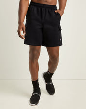 Champion Mens Powerblend Cargo Shorts Black XL
