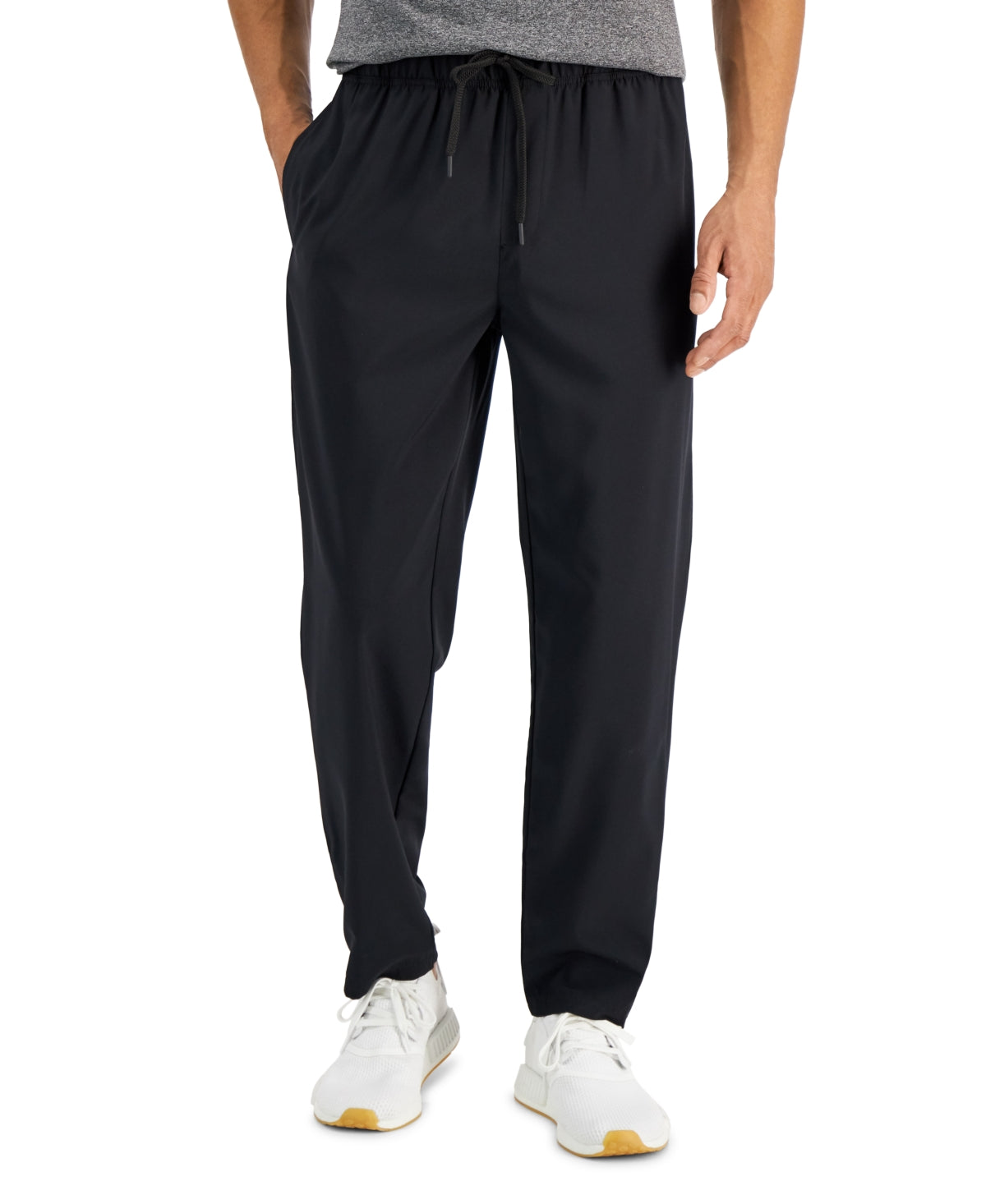 ID Ideology Men's Woven Tapered Pants Black 3XL