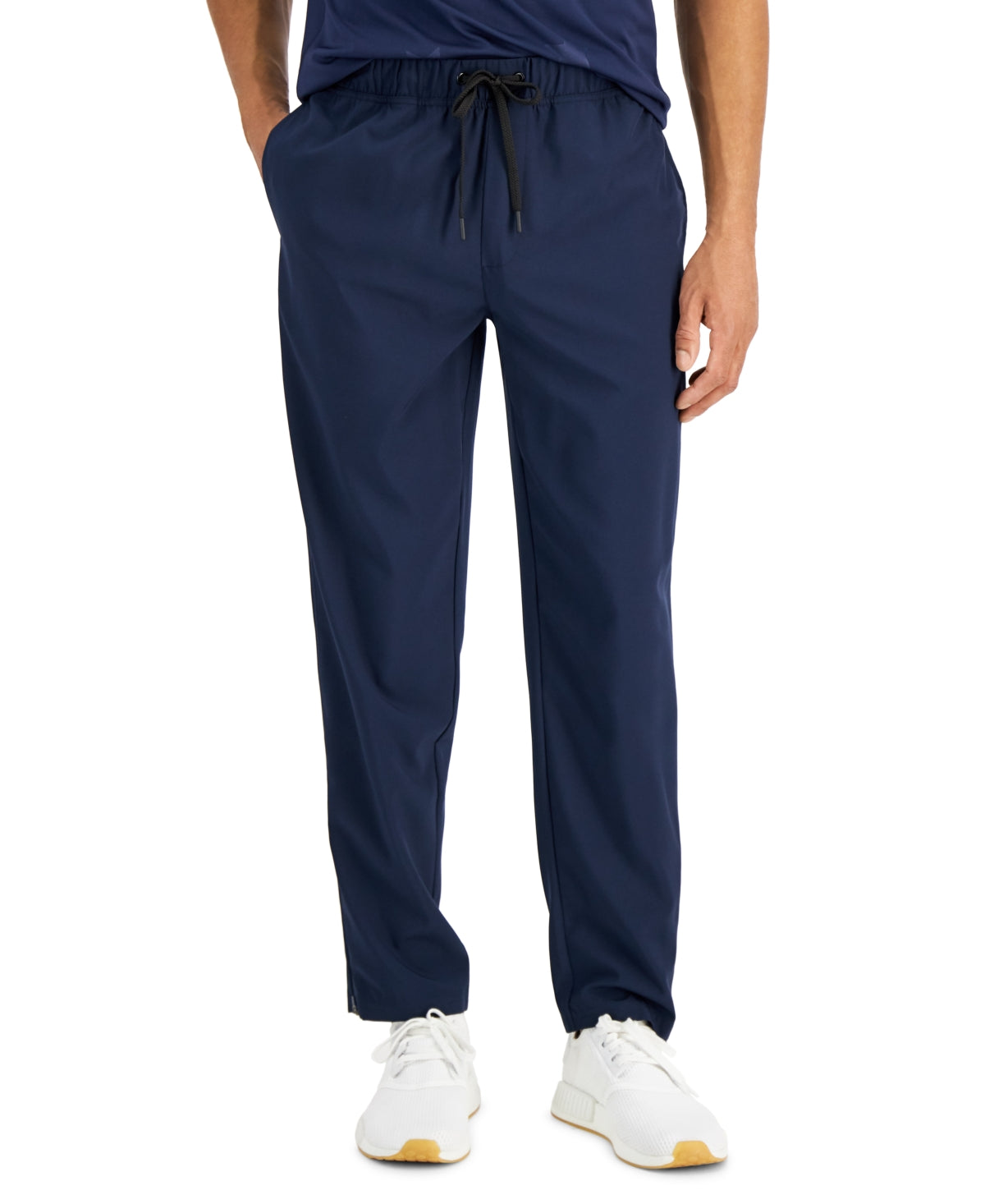 Id Ideology Men's Woven Tapered Pants Dark Blue XL