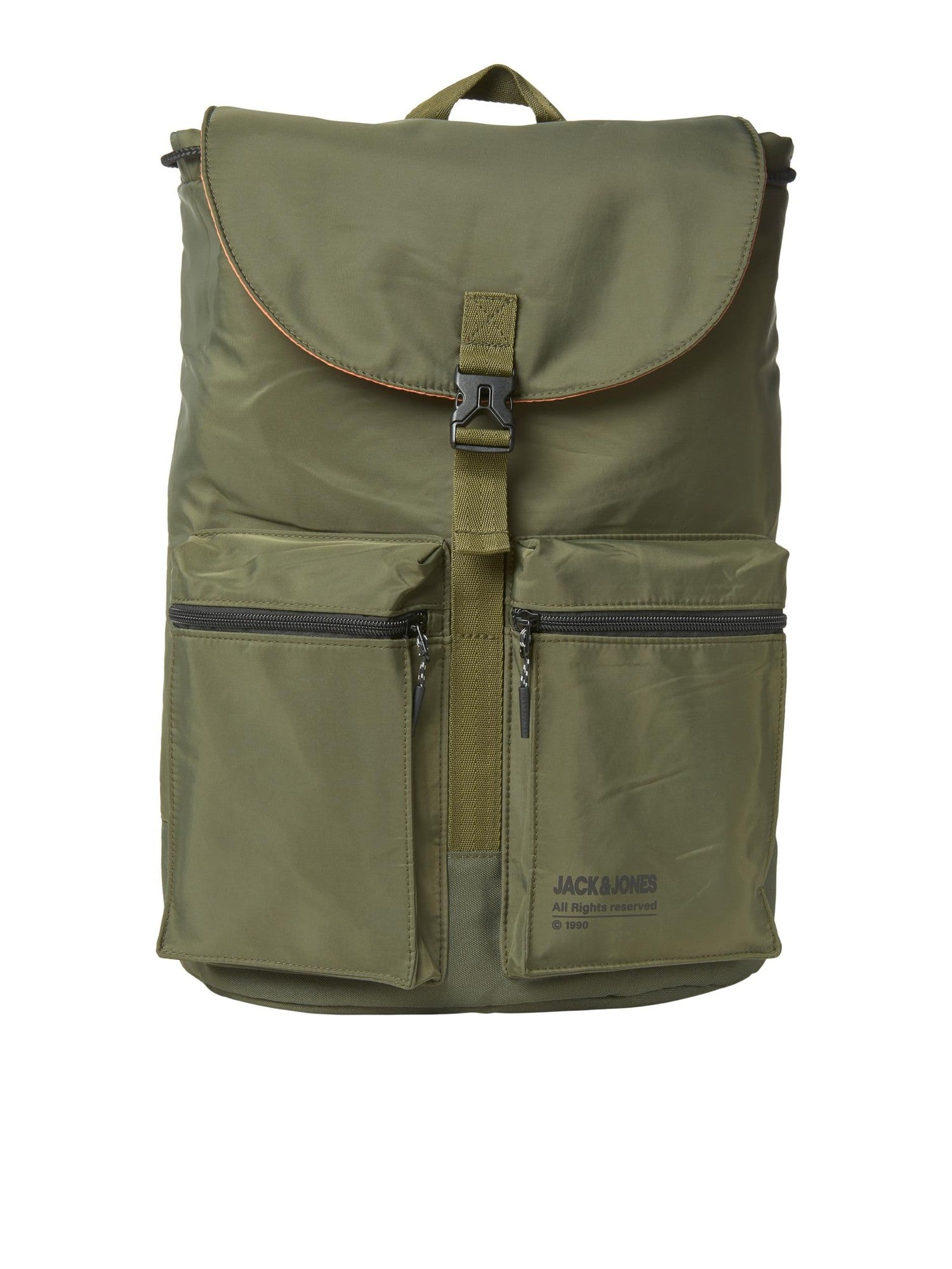 Jack Jones Mens Zody Backpack Dark Olive