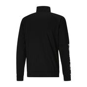 PUMA Men's Camo Block Track Sweatshirt Black Medium