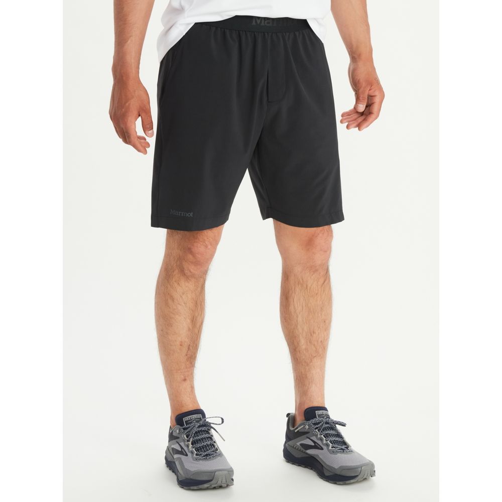 Mens Marmot Black 2Xl Sweat Wicking Quick Dry Shorts