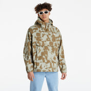 he North Face Men's Hoodie XL Military Olive Retro Dye Print Green
