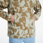 he North Face Men's Hoodie XL Military Olive Retro Dye Print Green