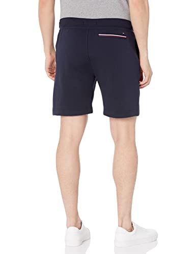 Tommy Hilfiger Men's Fleece Comfort Shorts Sky Captain Blue Large