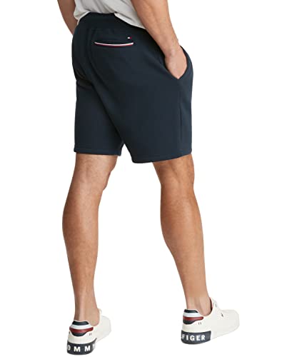 Tommy Hilfiger Men's Fleece Comfort Shorts Sky Captain Blue Large