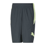 Puma Cat Short Mens Workout Shorts Gray Large
