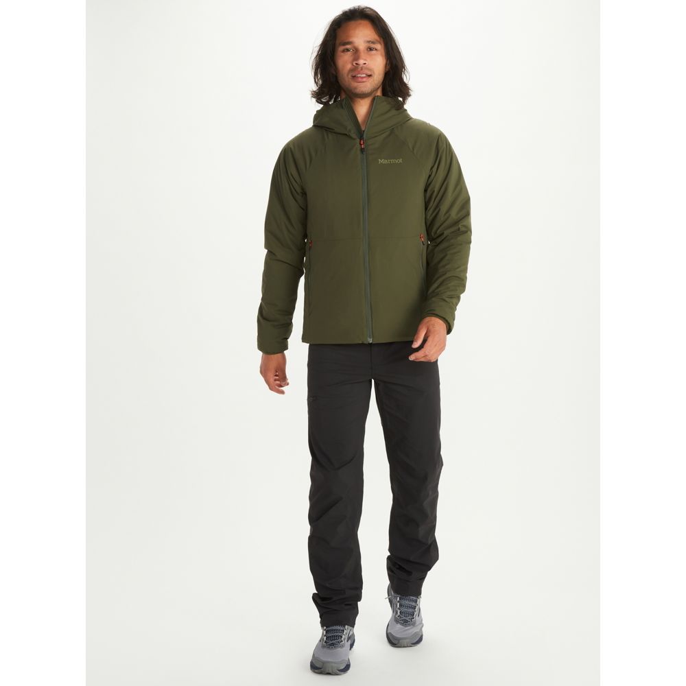 Marmot Men's Novus Hoodie Nori Green Medium