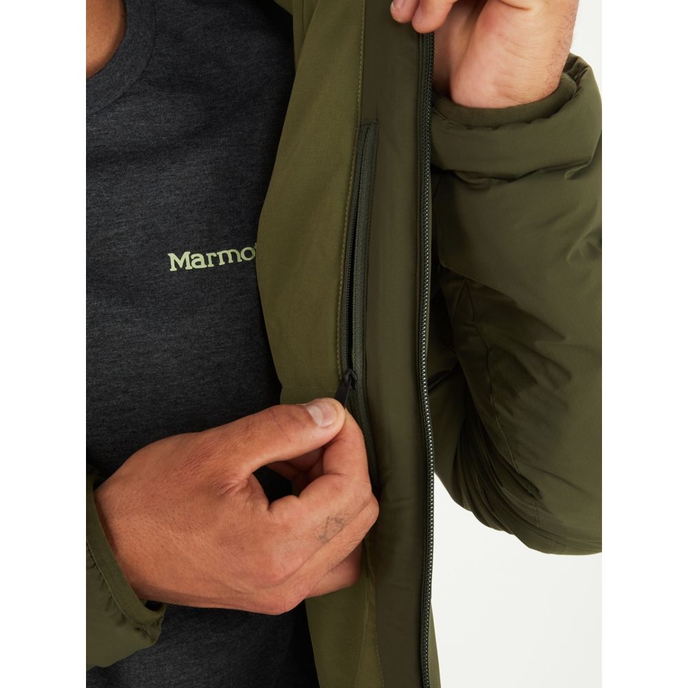 Marmot Men's Novus Hoodie Nori Green Medium