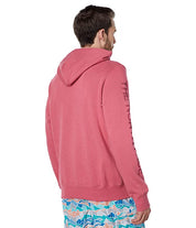 Men's New Sleeve Hit Hoodie Slate Rose Small North Face Dark Pink