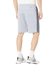 Men's Adidas 3 Stripe Shorts Size Small Grey