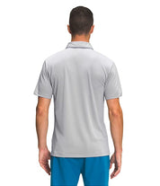 The North Face Wander Polo Short Sleeve Shirt Heather Grey Medium