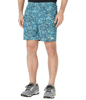 The North Face Men's Wander Short  Beta Blue Lichen Print  Lt/Pasblue   Large Medreg