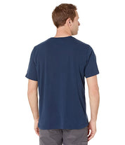 Columbia Mens Thistletown Hills Logo-Print T Shirt Navy Blue 2XL