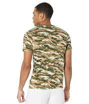 Puma Men's Camo Short Sleeve T Shirt Forest Night Large
