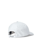 Polo Ralph Lauren Mens White Twill Ball Cap Baseball Hat adjustable