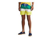 Polo Ralph Lauren 5.75- inch Traveler Classic Swim Trunks Green Yellow  Medium