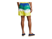 Polo Ralph Lauren 5.75- inch Traveler Classic Swim Trunks Green Yellow  Medium