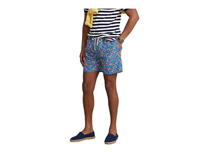 Polo Ralph Lauren Men's 5.75" Swim Trunks  Bramble Woodblock XL