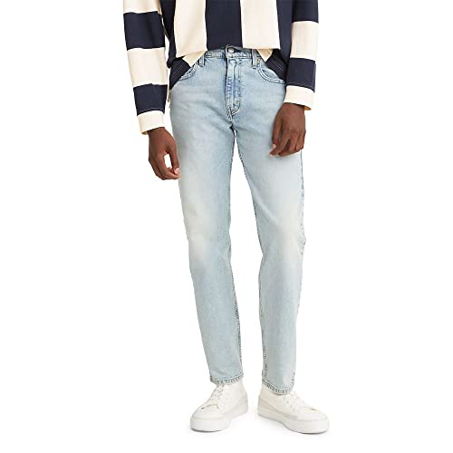 Levis 502 Mens Regular Tapered Fit Jeans Tidal Wave Light Blue 30 x 32