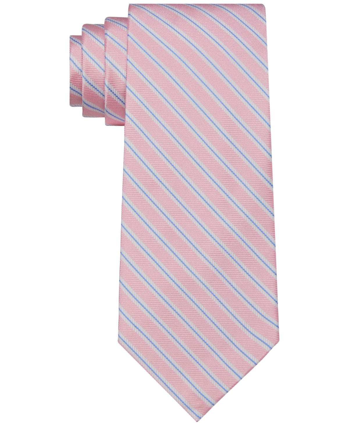 Tommy Hilfiger Men's Bristol Stripe Pink Tie