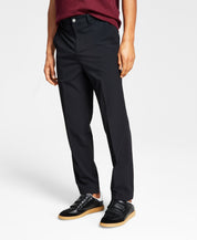 Calvin Klein Men's Slim Fit Tech Solid Performance Dress Pants Black 32 x 30