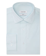 Calvin Klein Men's Steel Regular Fit Dress Shirt Light Blue 17.5 34 35
