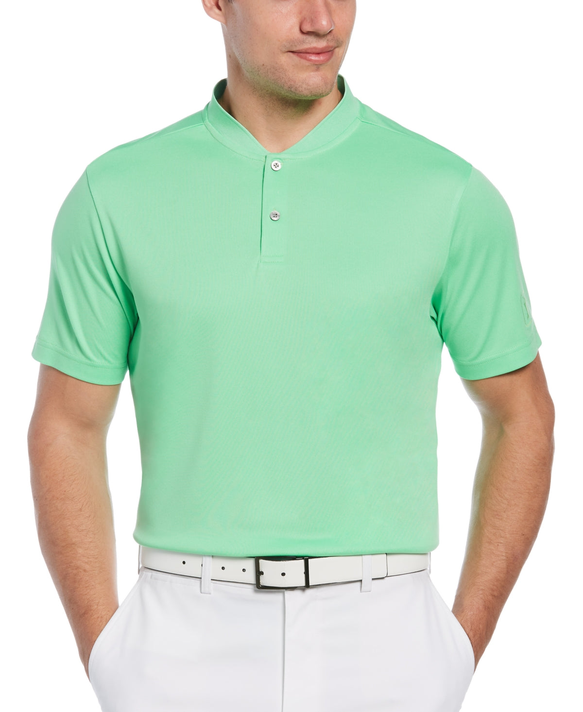 PGA TOUR Mens Moisture-Wicking Golf Polo Shirt Green 2XL